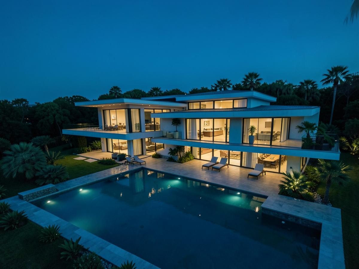 Villa Het Gooi — Vastgoed dronebeelden
