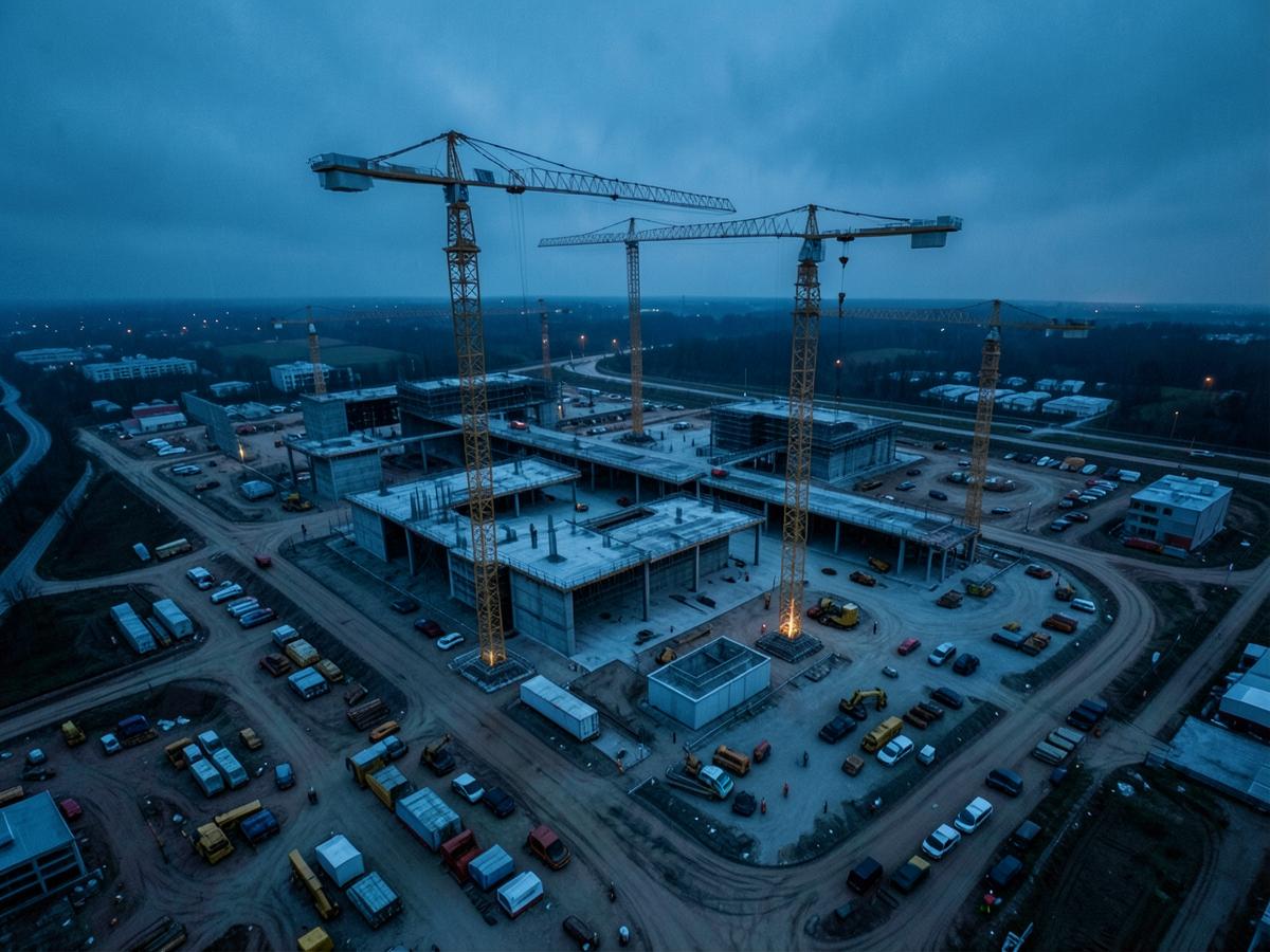 Gebiedsontwikkeling Zuidas — Bouw dronebeelden
