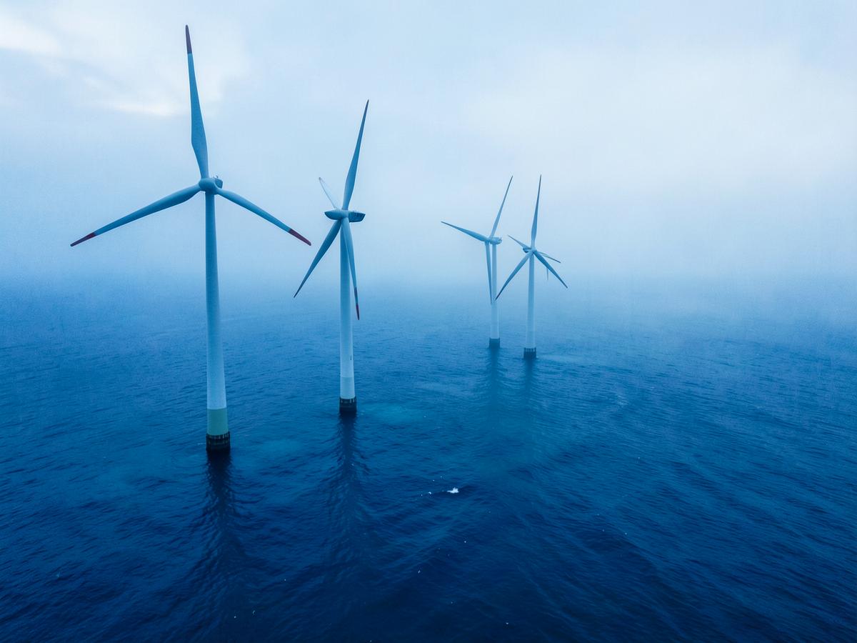 Windpark Noordzee — Bedrijven dronebeelden